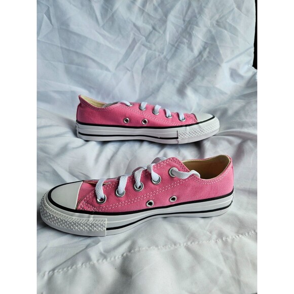 Converse All-Star Chuck Taylor Low Canvas Sneakers Unisex Pink/White *New* - Picture 2 of 9